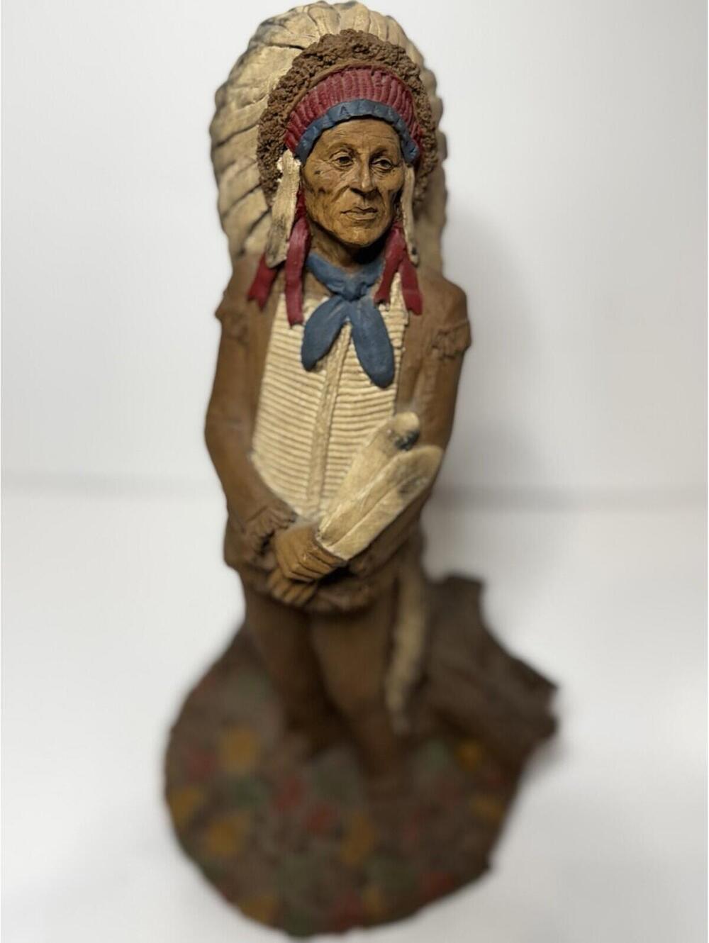 1987 Tom Clark Sculpture Hollow Horn Bear Cairn Studio